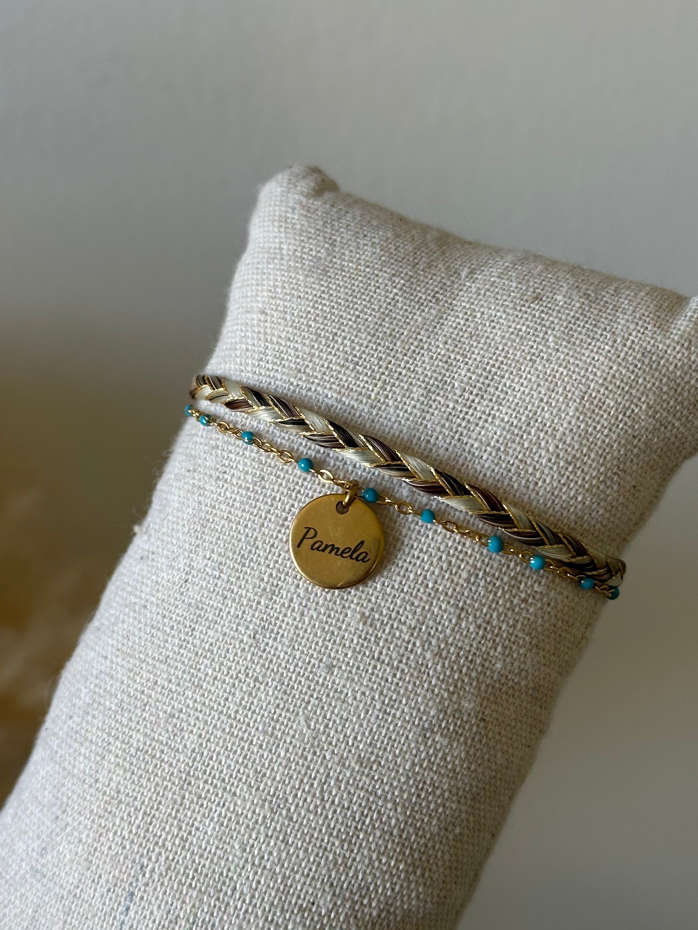 Bracelet « Souvenir gravé »