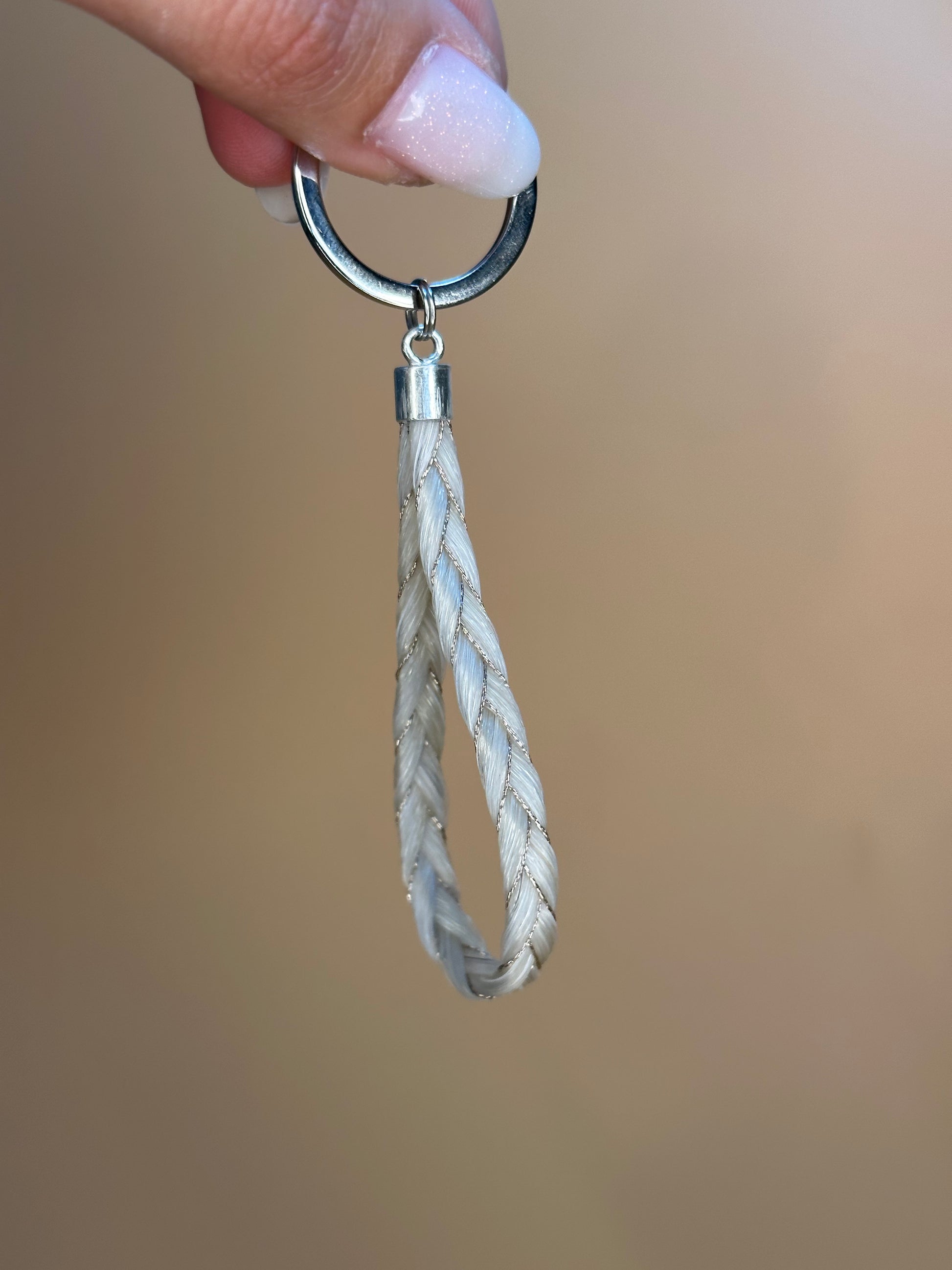 Porte-clefs « Boucle unique » – Les perles d'Ïvy