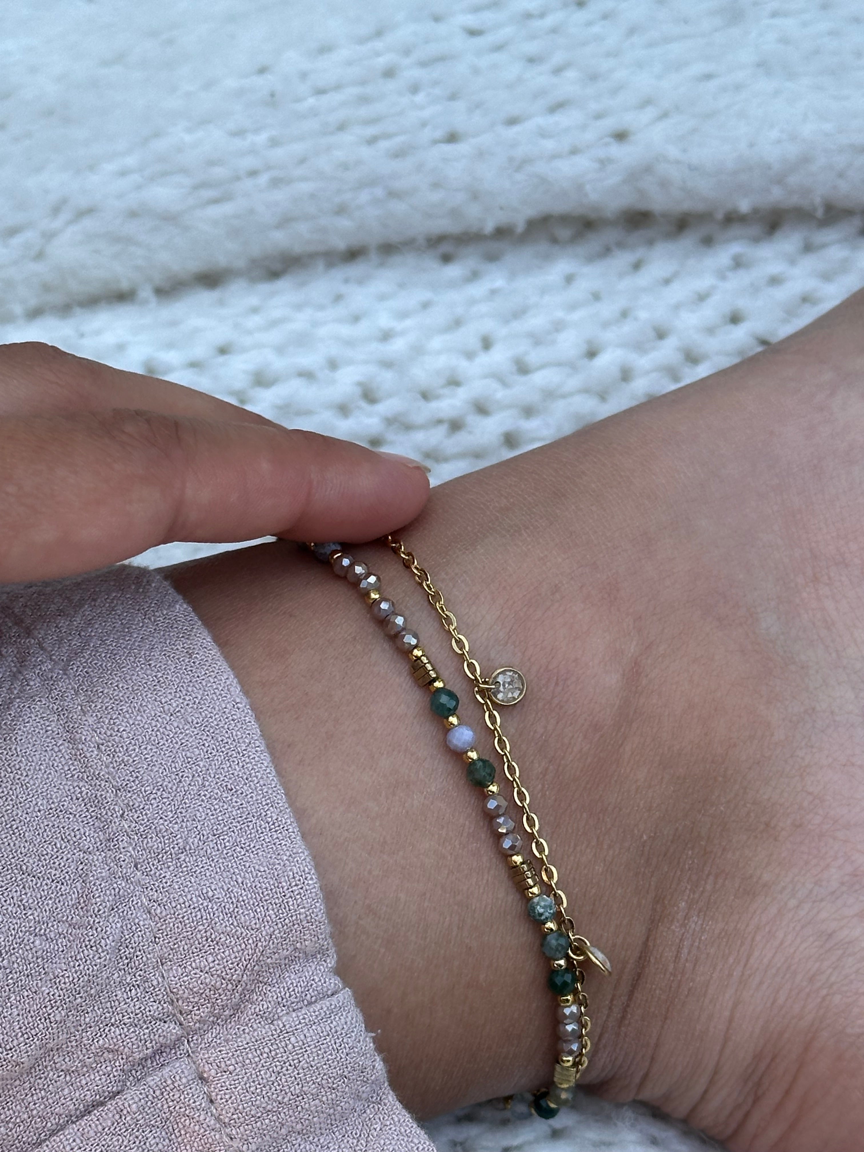 Chaîne de cheville « Soleil »