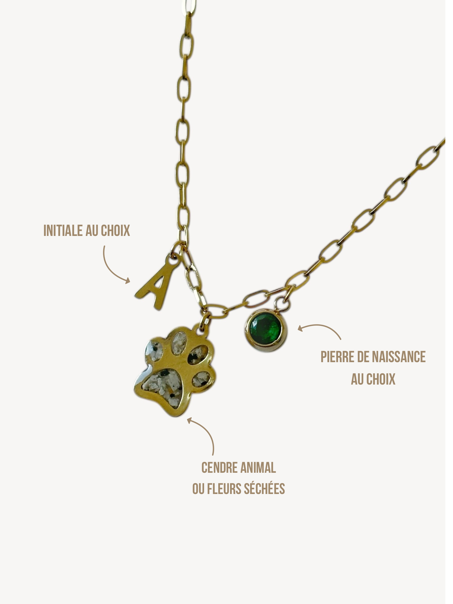 Collier « Empreinte inoubliable »