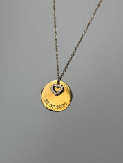 Collier « Gravé à jamais »