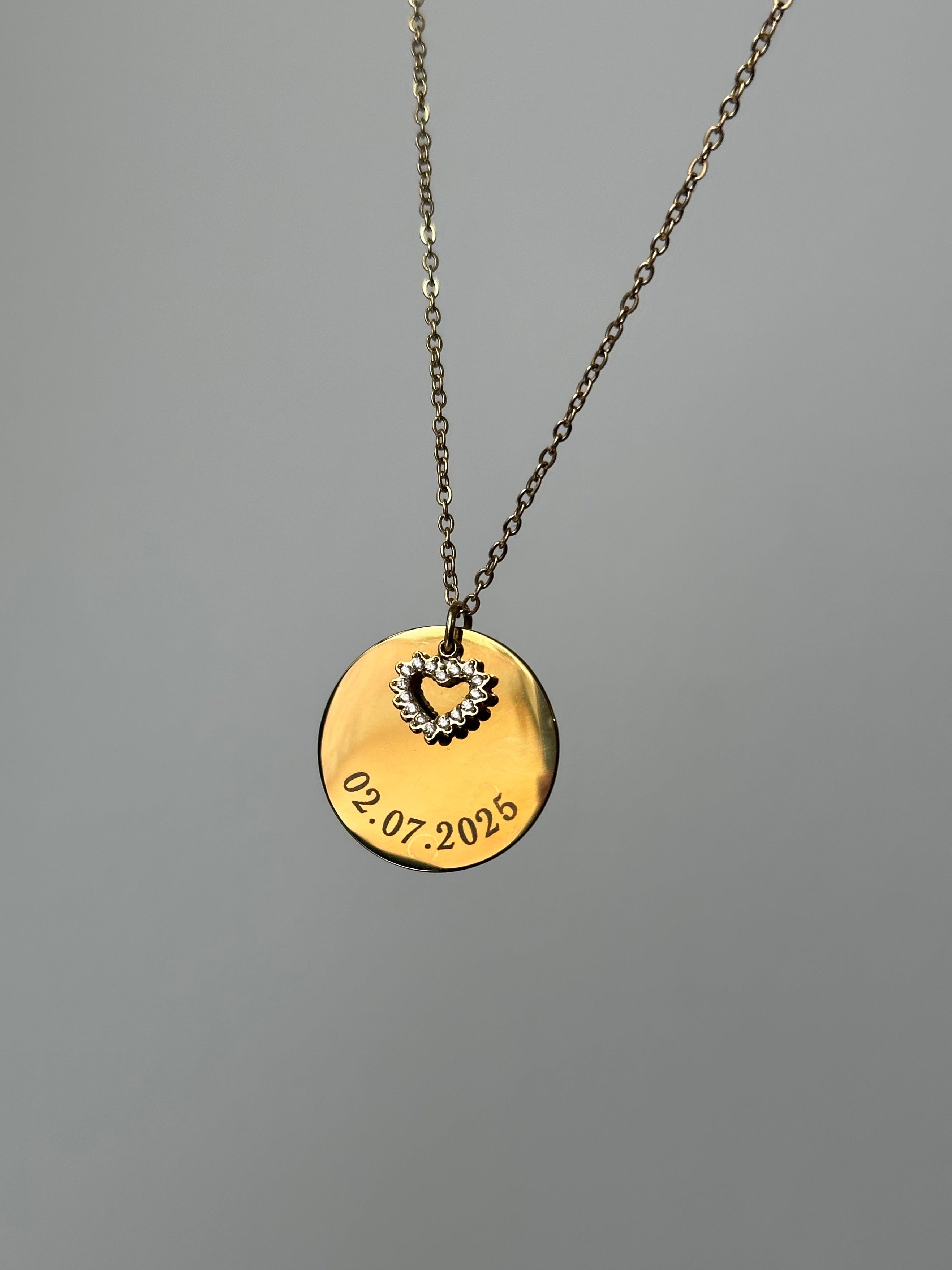 Collier « Gravé à jamais »
