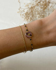 Bracelet « Pensée éternelle »