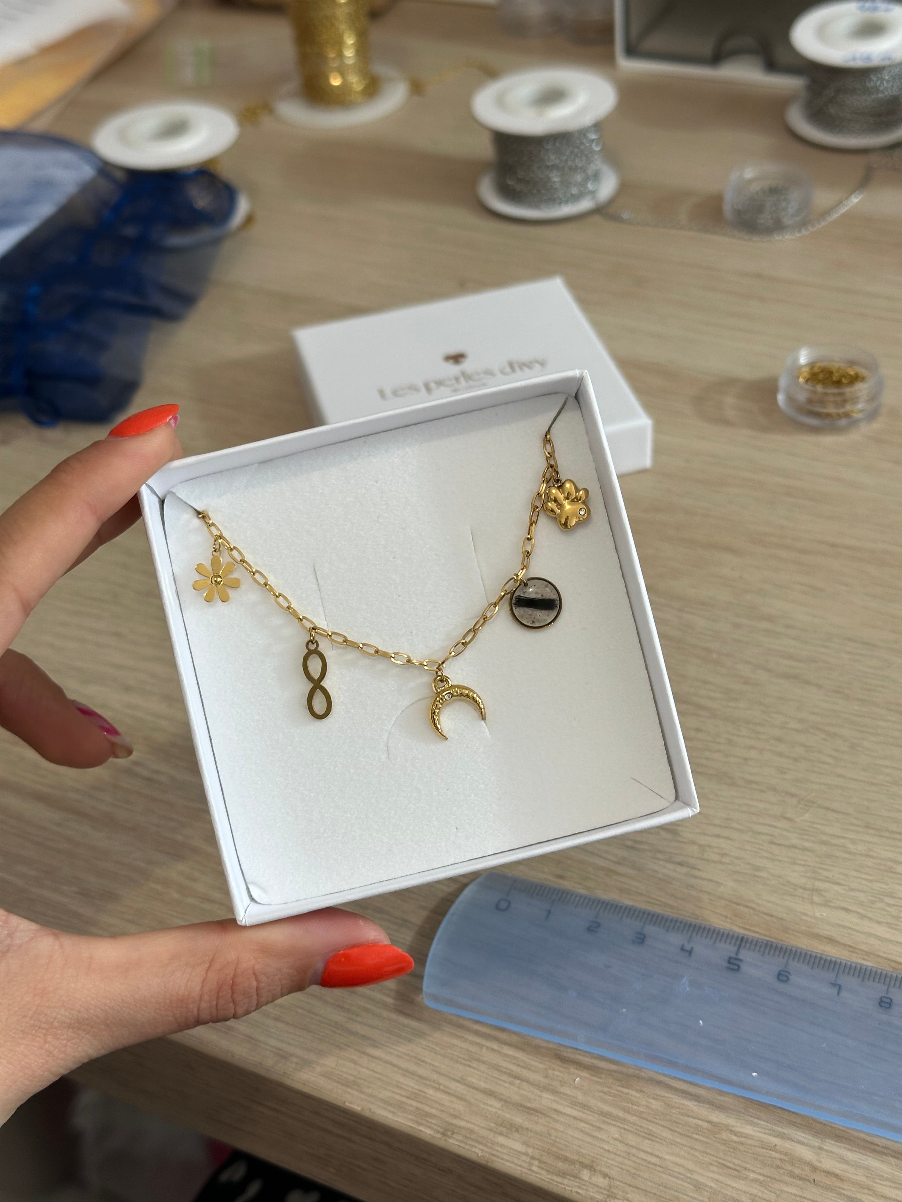 Collier « charms à composer »