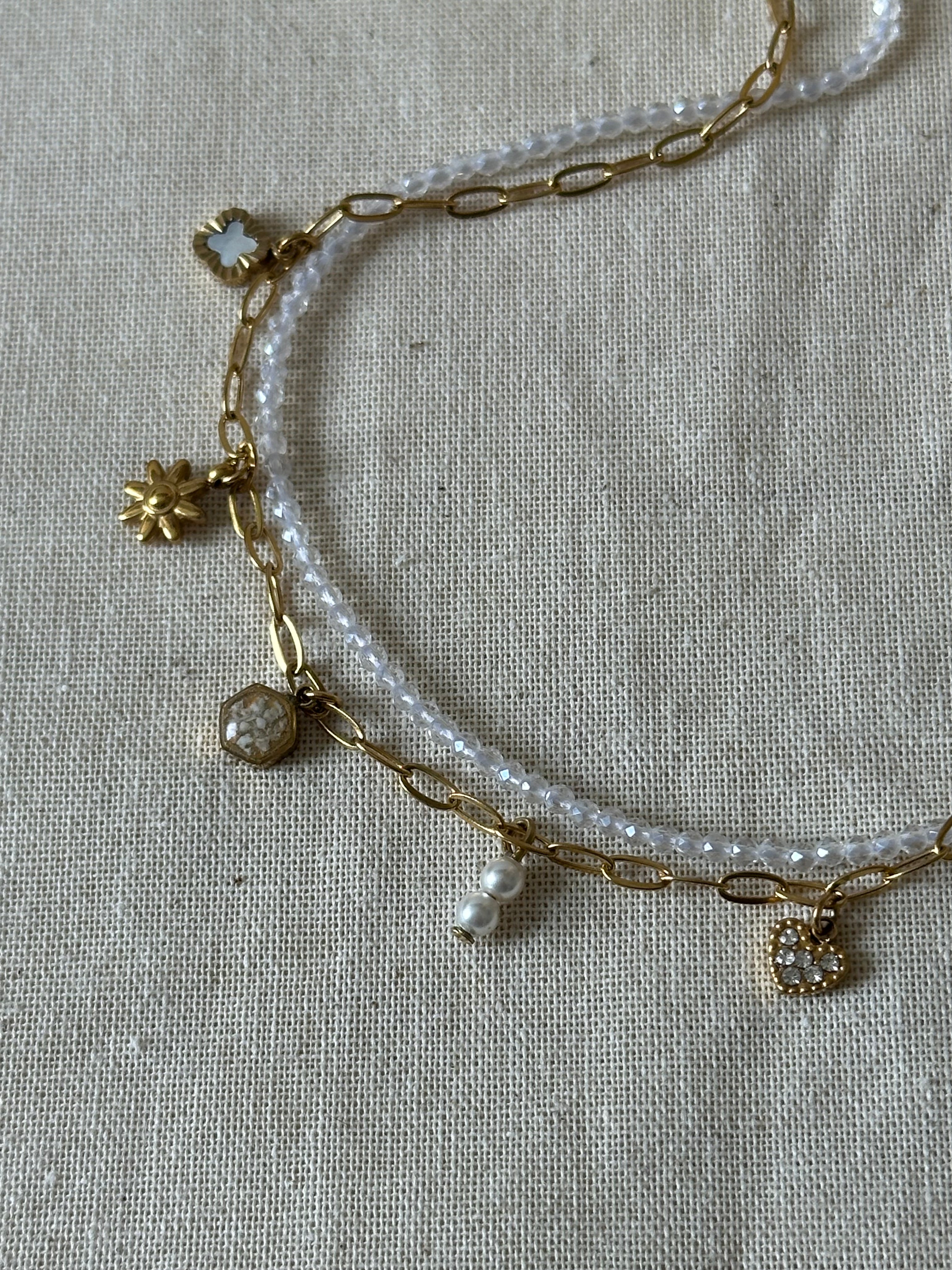 Chaîne de cheville « charms »