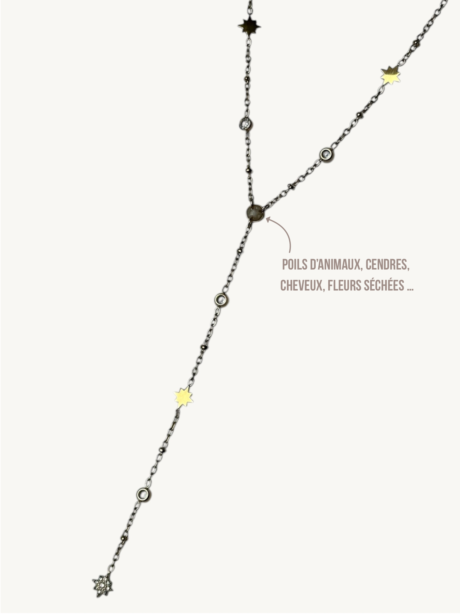 Collier « Souvenir céleste »