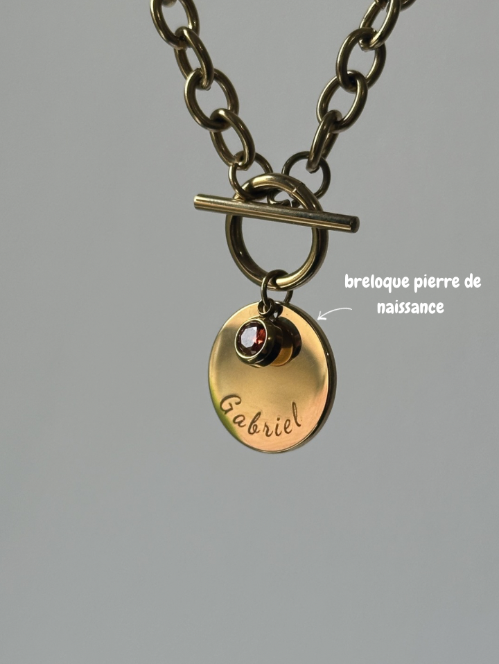 Collier « Écrit l’histoire »