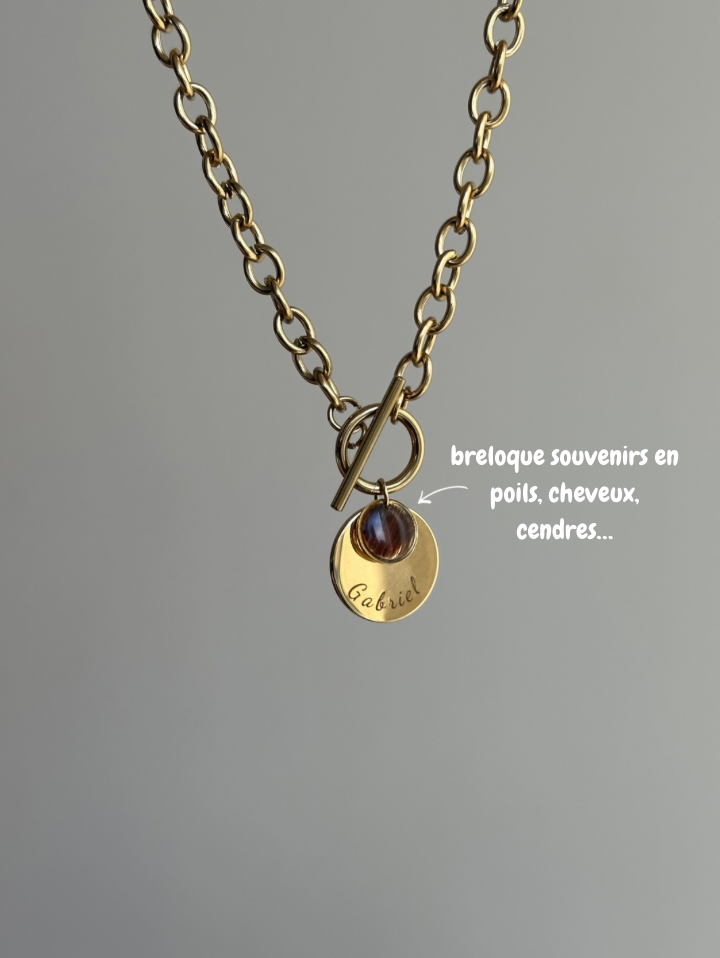 Collier « Écrit l’histoire »