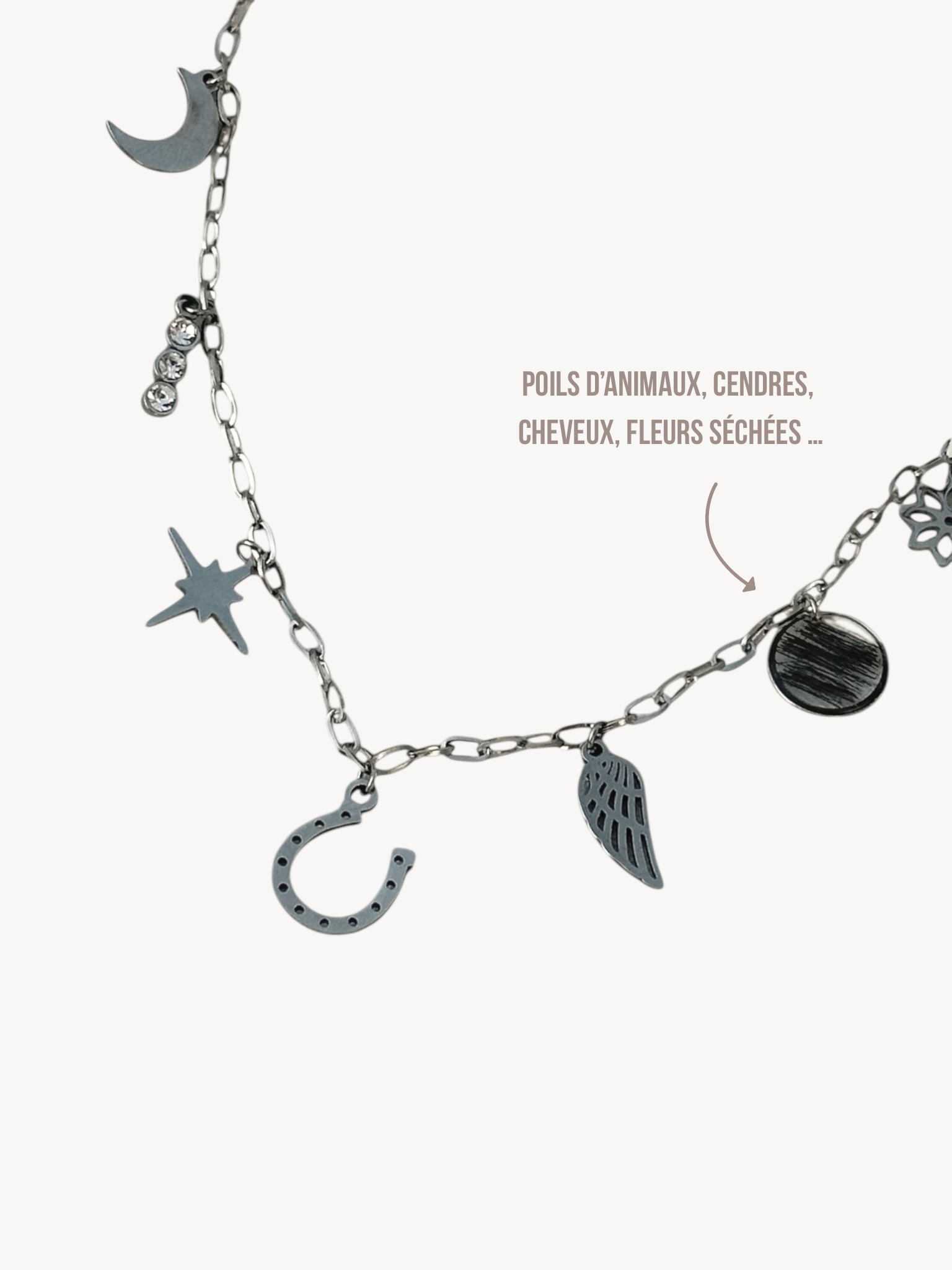 Collier « charms à composer »