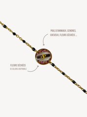 Bracelet « Pensée éternelle »