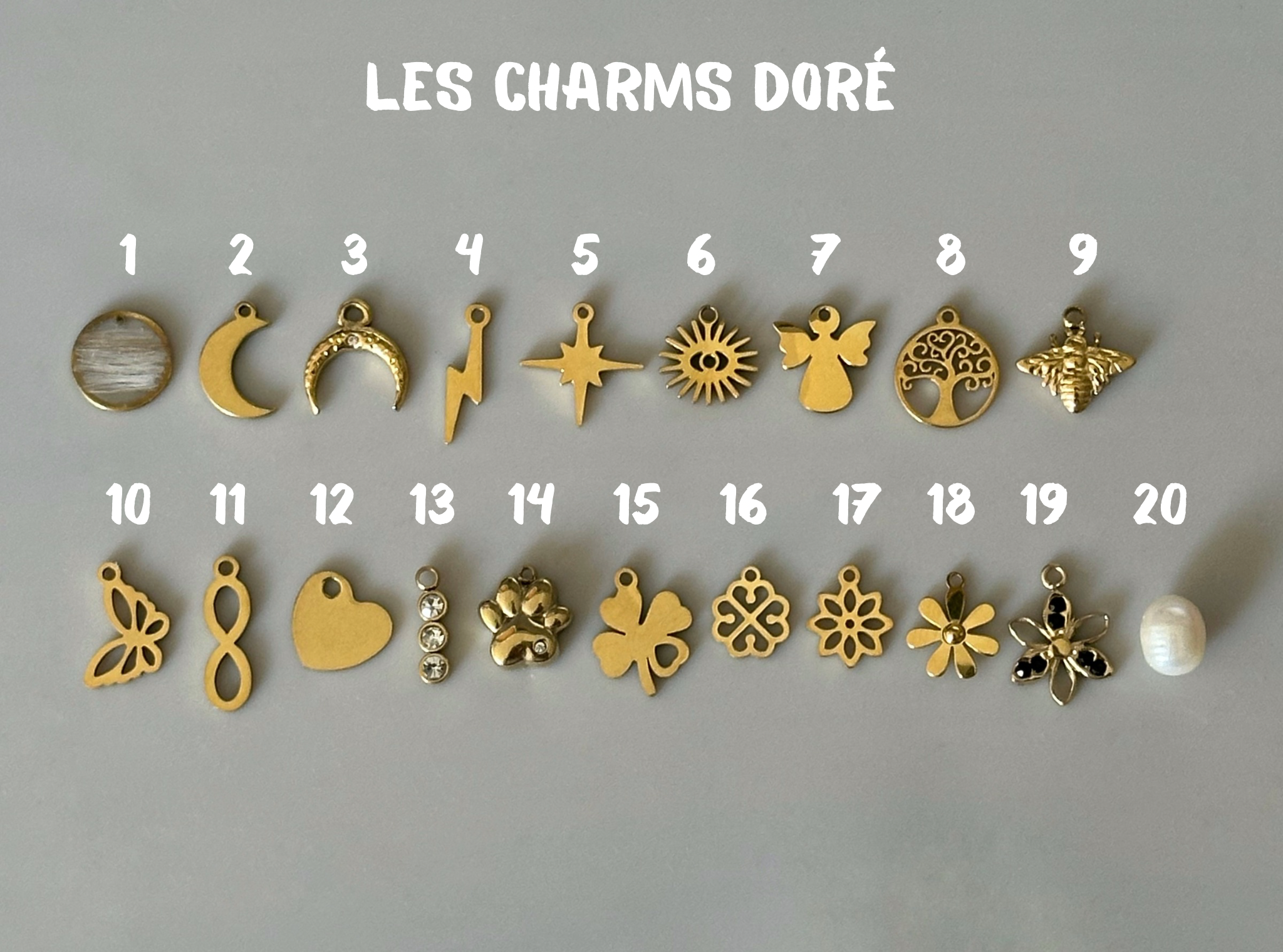 Collier « charms à composer »